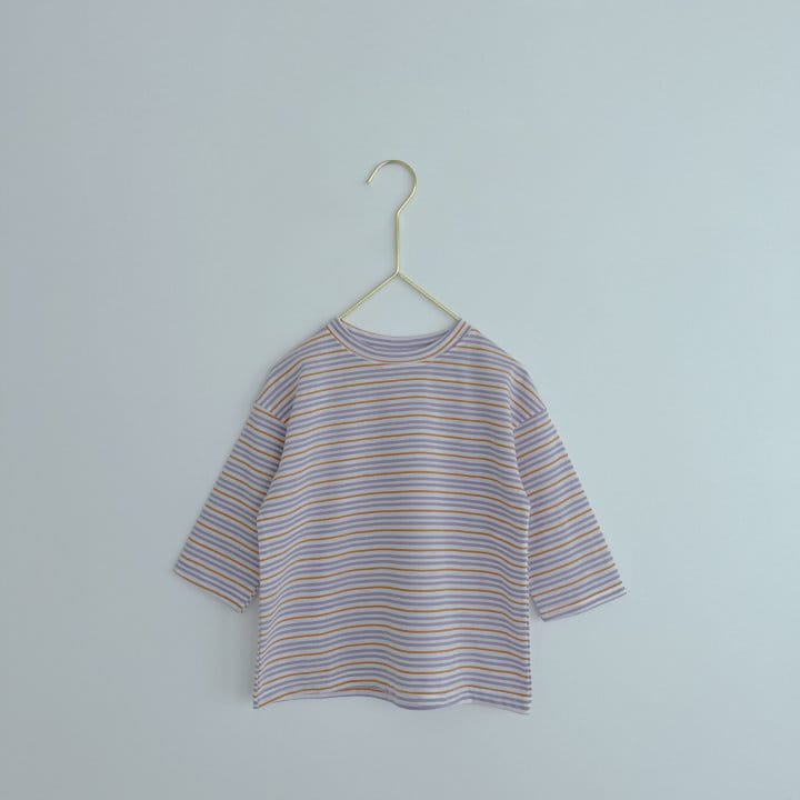 Haro Haro - Korean Children Fashion - #childrensboutique - Sweet Stripes Tee - 5