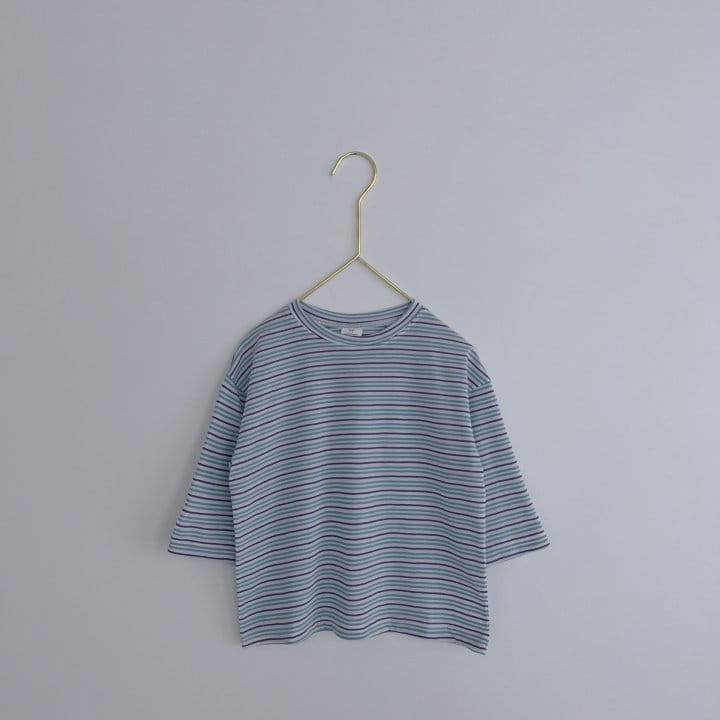 Haro Haro - Korean Children Fashion - #designkidswear - Sweet Stripes Tee - 6