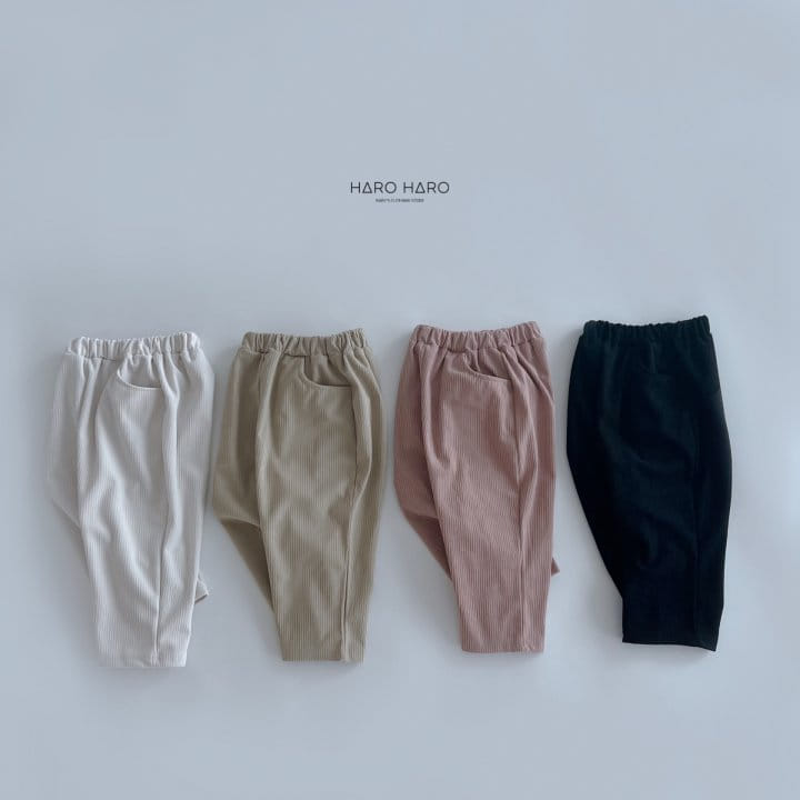 Haro Haro - Korean Children Fashion - #magicofchildhood - Churros Pants