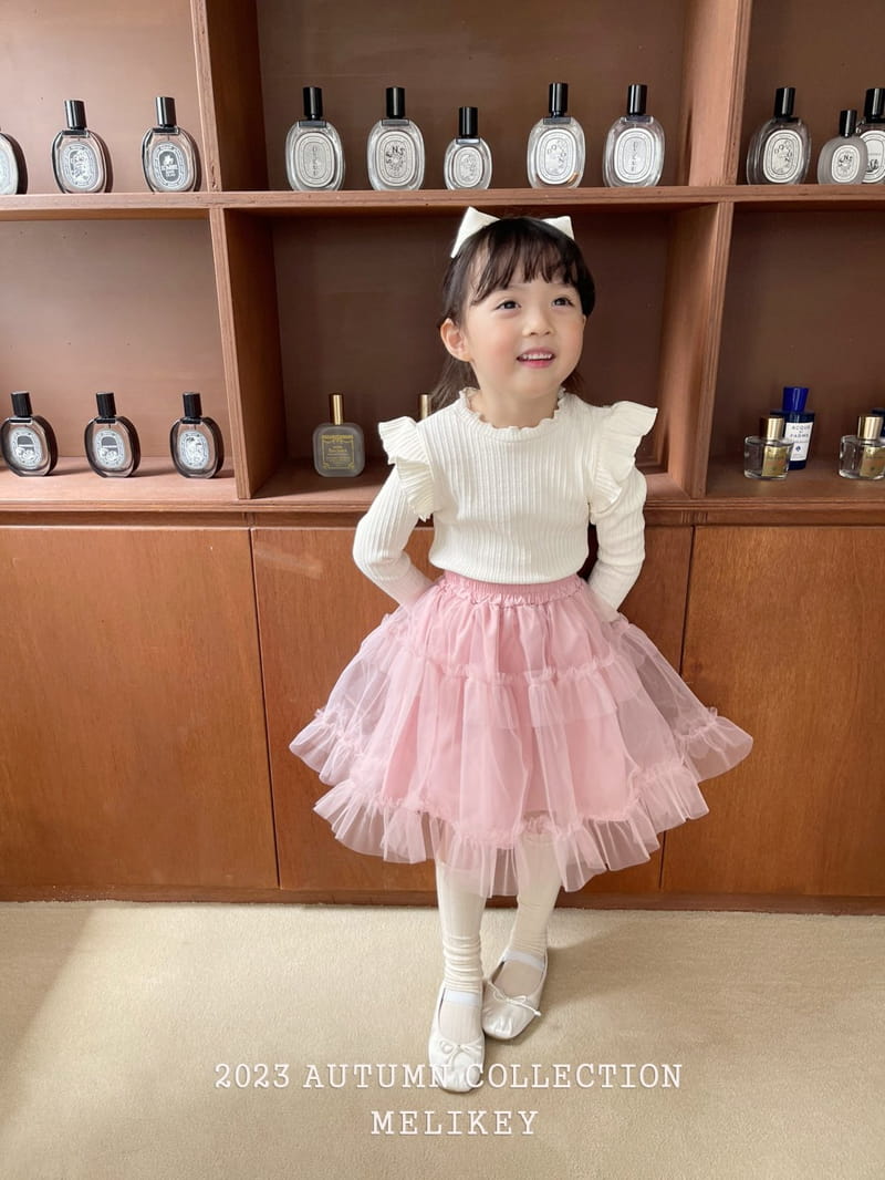 Melikey - Korean Children Fashion - #Kfashion4kids - Frill Wing Tee - 10