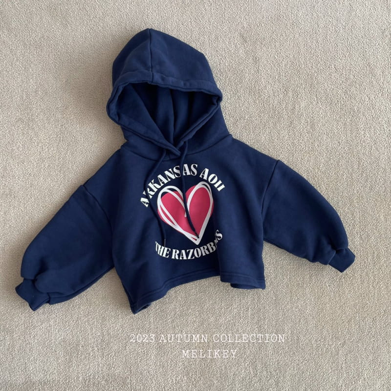 Melikey - Korean Children Fashion - #Kfashion4kids - Lovey Hoody Tee - 2