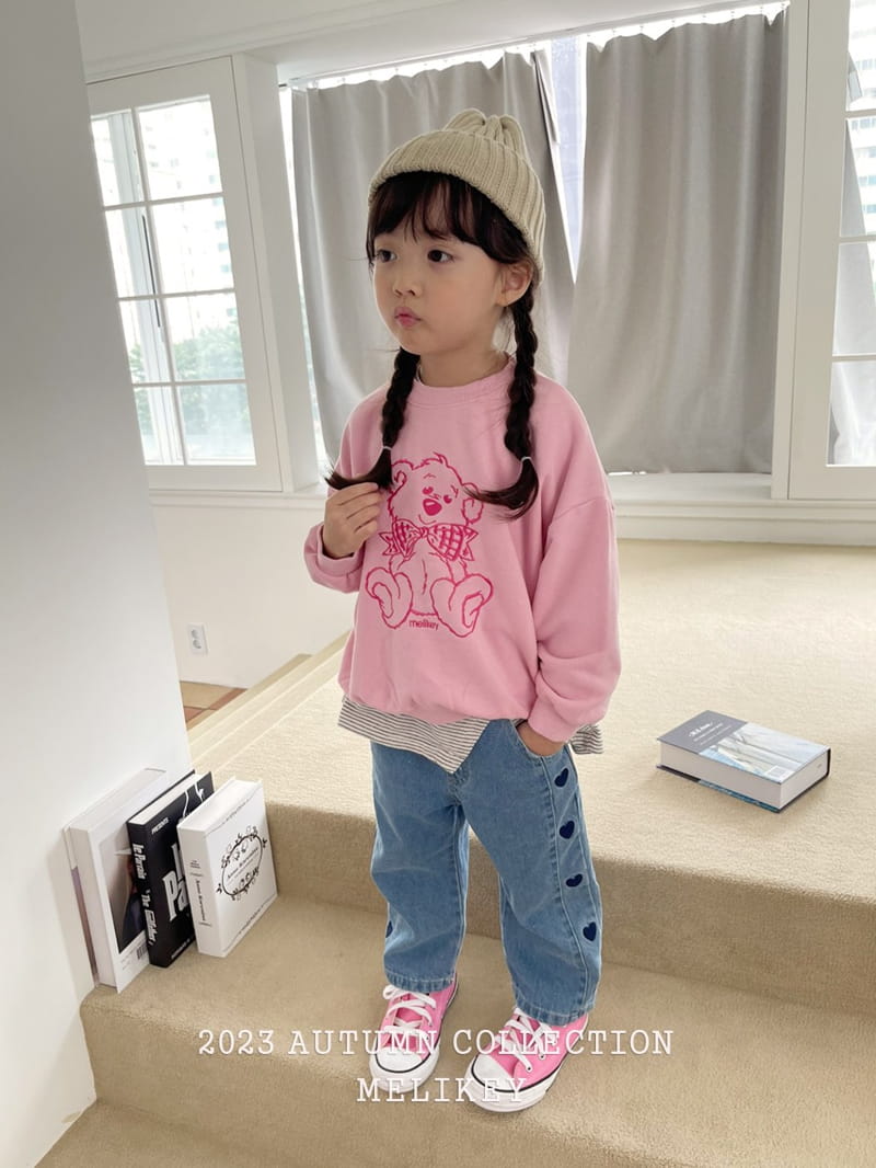 Melikey - Korean Children Fashion - #childrensboutique - Honey Bear Sweatshirt - 8