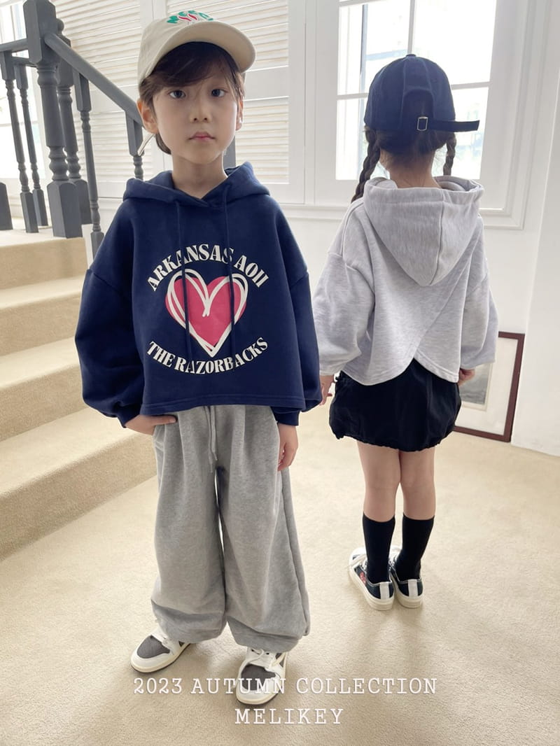 Melikey - Korean Children Fashion - #childrensboutique - Lovey Hoody Tee - 11