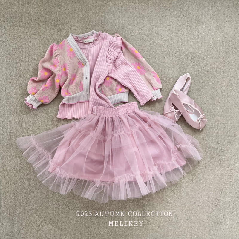 Melikey - Korean Children Fashion - #childrensboutique - Frill Wing Tee - 4