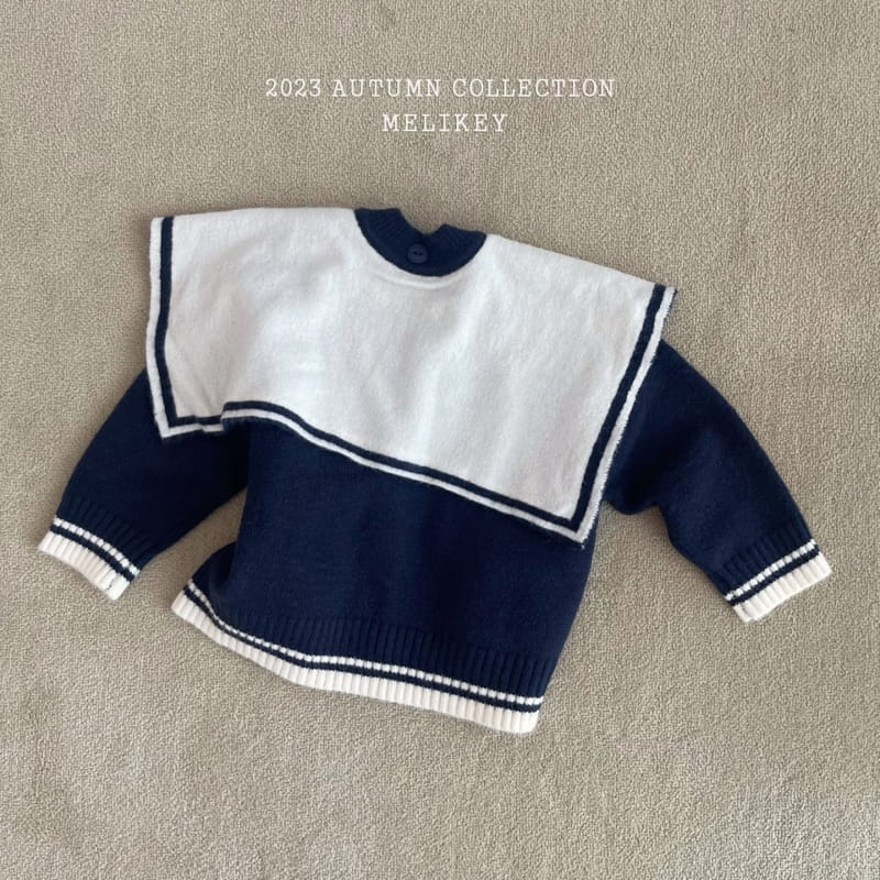 Melikey - Korean Children Fashion - #designkidswear - Sailor Knit Cardigan - 5