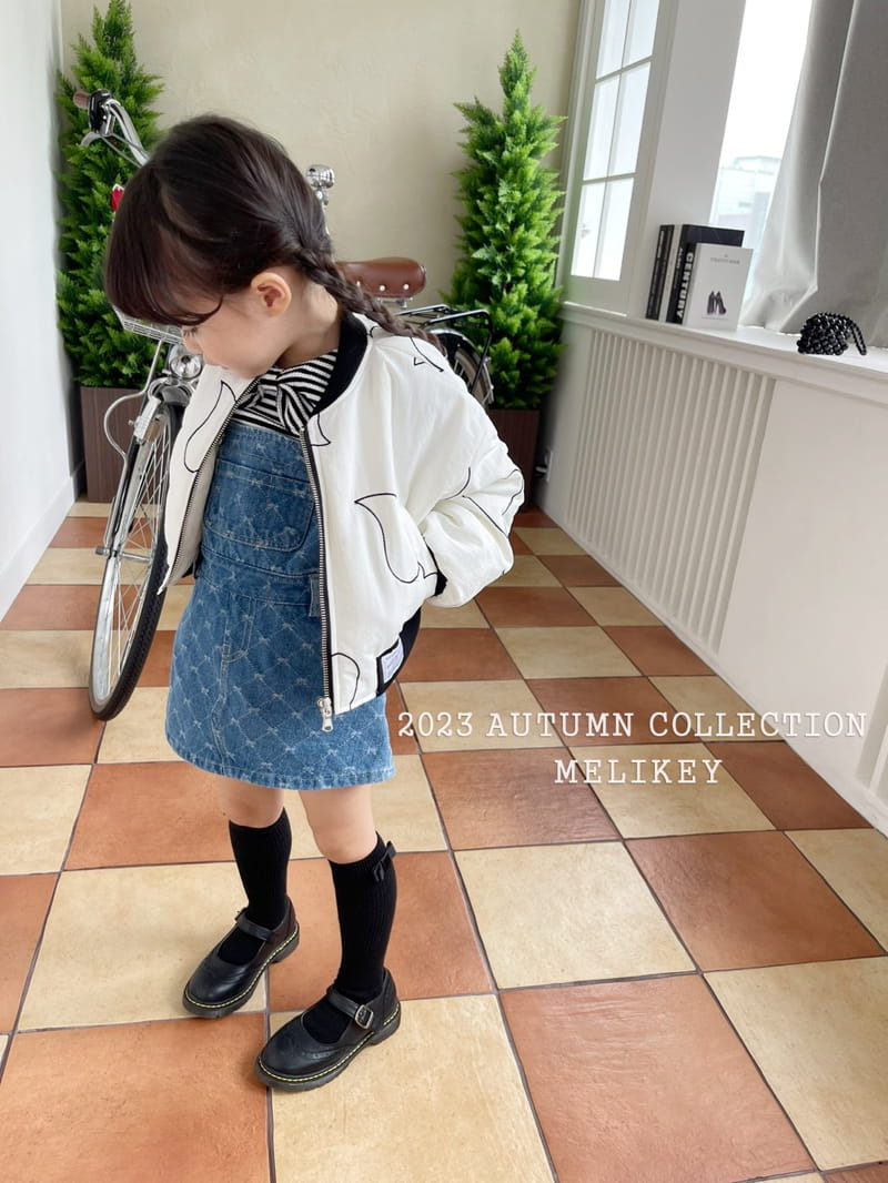 Melikey - Korean Children Fashion - #discoveringself - Heart Shirring Jacket - 8