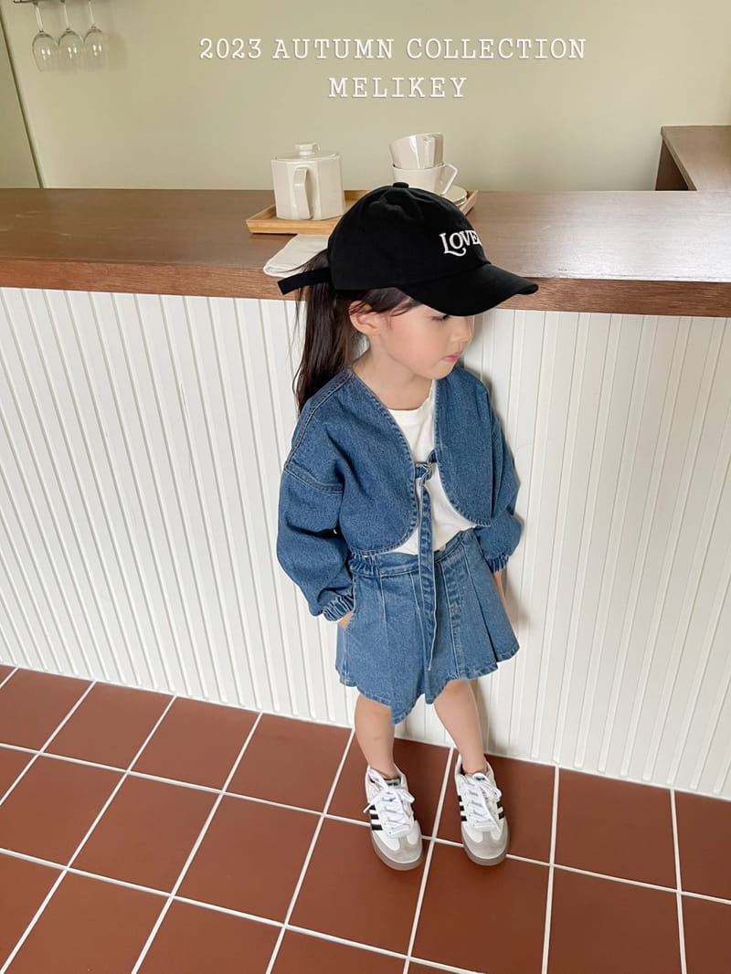 Melikey - Korean Children Fashion - #discoveringself - Denim Borelo Jacket - 8