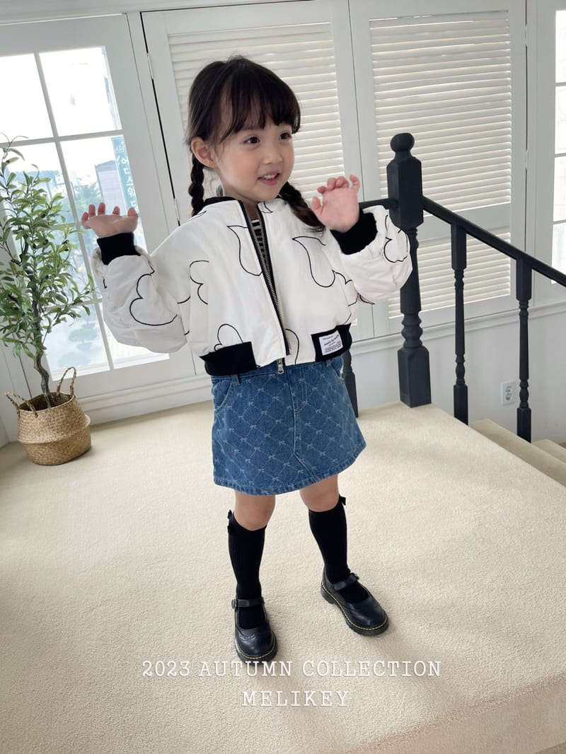 Melikey - Korean Children Fashion - #fashionkids - Heart Shirring Jacket - 9