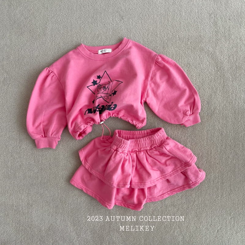 Melikey - Korean Children Fashion - #kidsshorts - Crystal Top Bottom Set