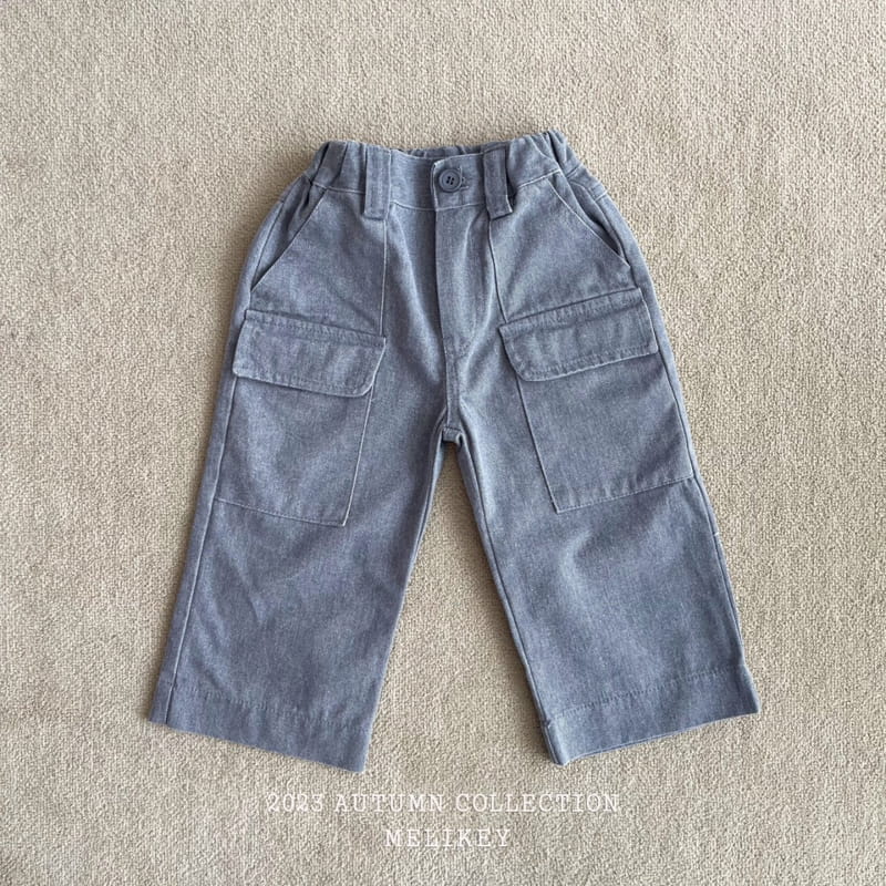 Melikey - Korean Children Fashion - #kidsshorts - Mono Pigment Pants - 3