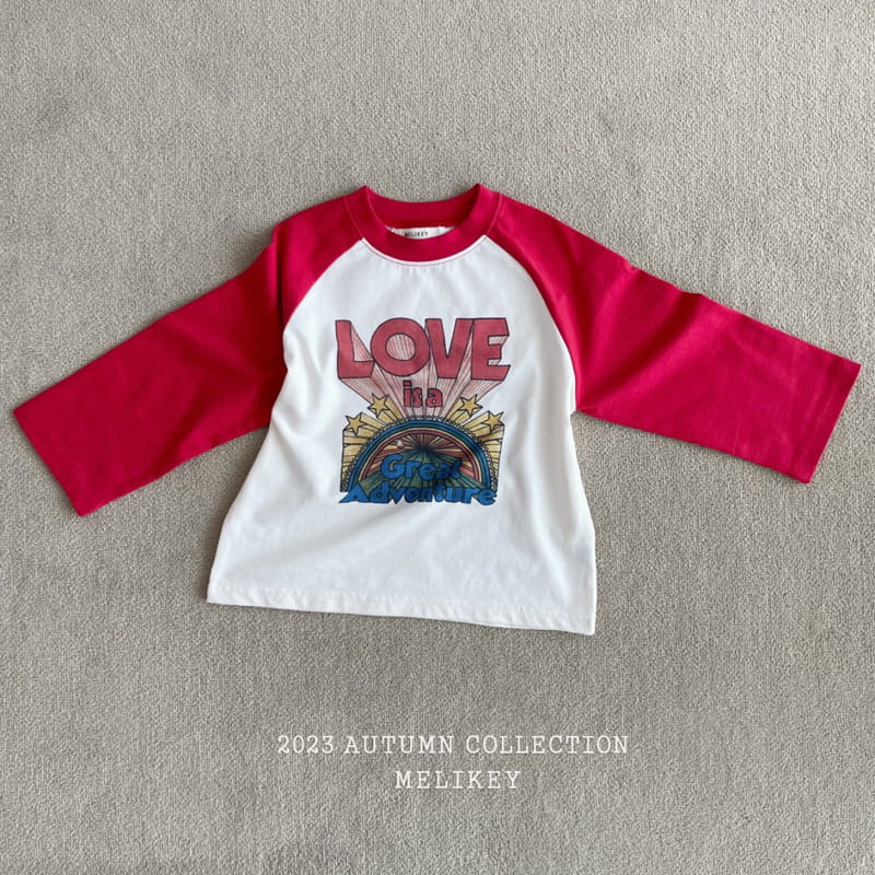 Melikey - Korean Children Fashion - #kidzfashiontrend - Love Ragaln Tee - 2