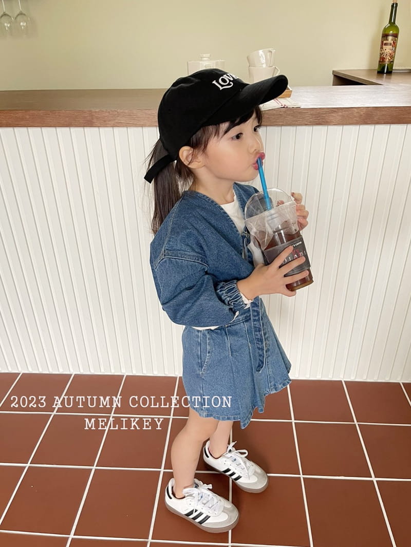 Melikey - Korean Children Fashion - #kidzfashiontrend - Denim Borelo Jacket - 12