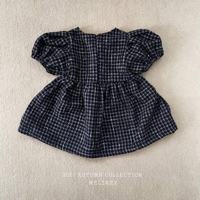 Melikey - Korean Children Fashion - #littlefashionista - Chic Puff One-piece - 2