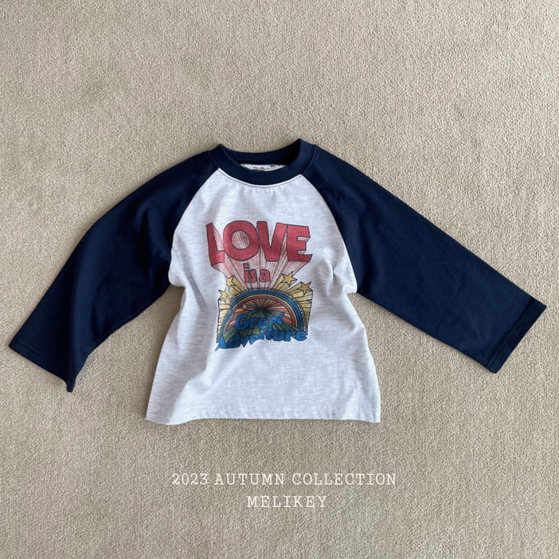 Melikey - Korean Children Fashion - #Kfashion4kids - Love Ragaln Tee - 4