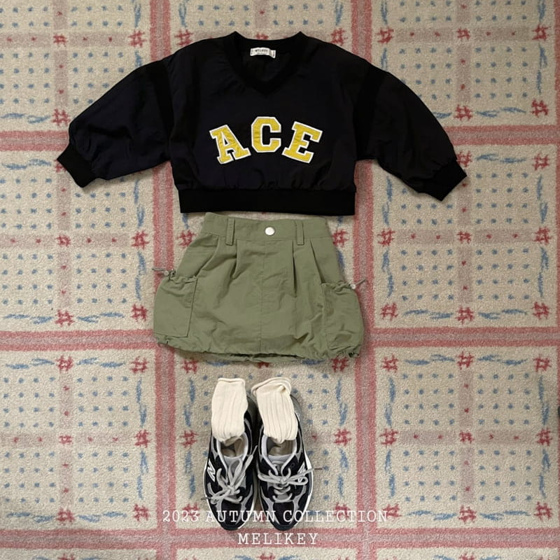 Melikey - Korean Children Fashion - #littlefashionista - ACE Sweatshirt - 8