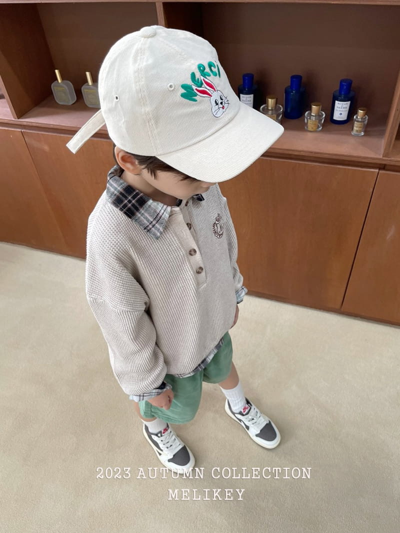 Melikey - Korean Children Fashion - #littlefashionista - Merci Bunny Ball Cap - 5