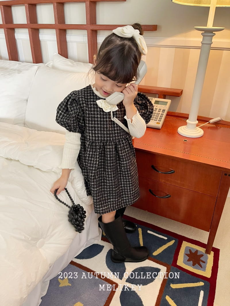 Melikey - Korean Children Fashion - #magicofchildhood - Shatin Rose Brooch - 4