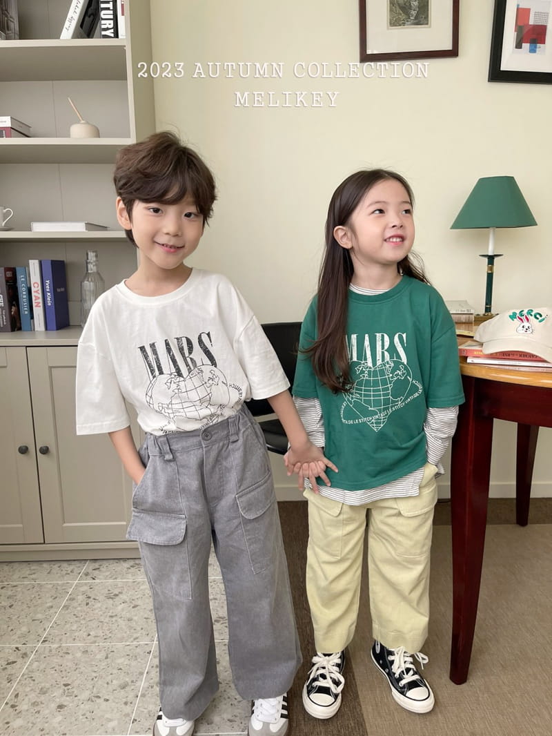 Melikey - Korean Children Fashion - #prettylittlegirls - Mono Pigment Pants - 10