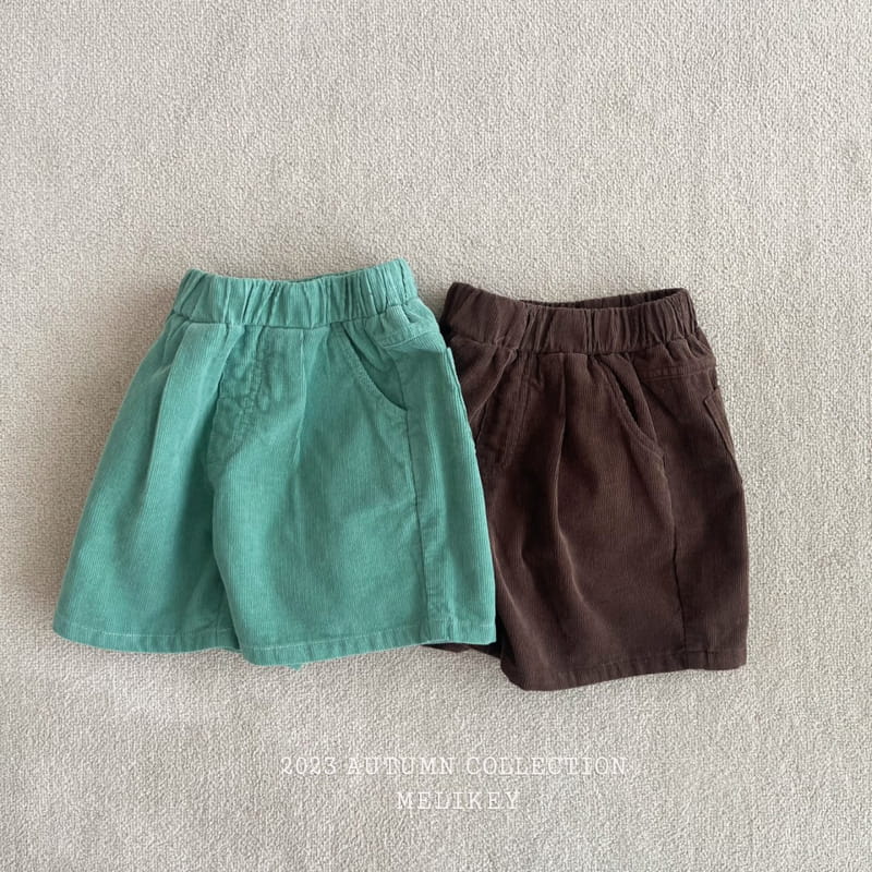 Melikey - Korean Children Fashion - #toddlerclothing - Peanut Shorts - 2