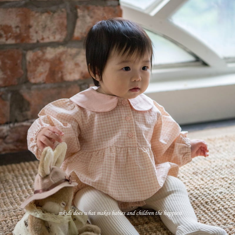 Mkids - Korean Baby Fashion - #babyoutfit - Bebe Bunny Bodysuit - 8