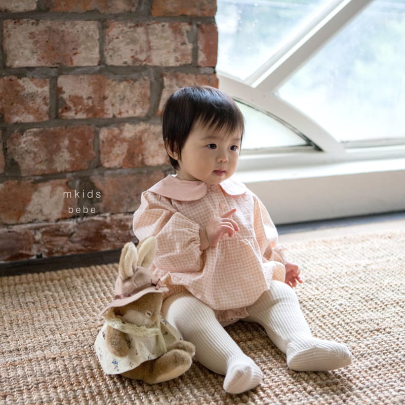 Mkids - Korean Baby Fashion - #onlinebabyshop - Bebe Bunny Bodysuit - 12