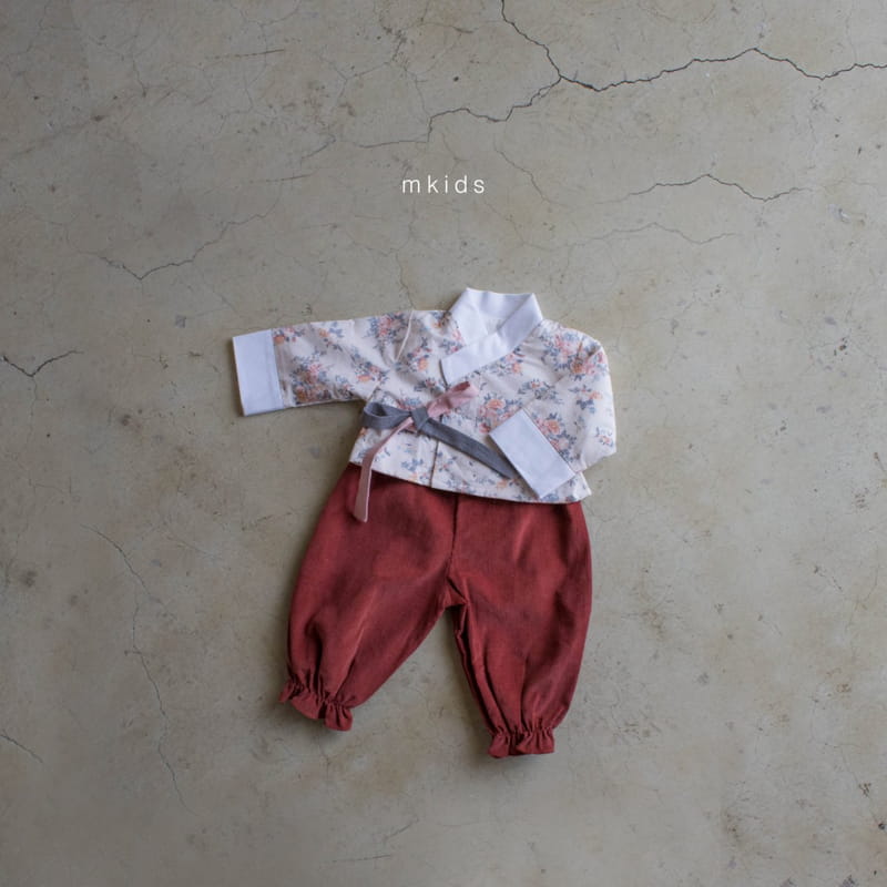 Mkids - Korean Children Fashion - #fashionkids - Suchehwa Pants Set - 10