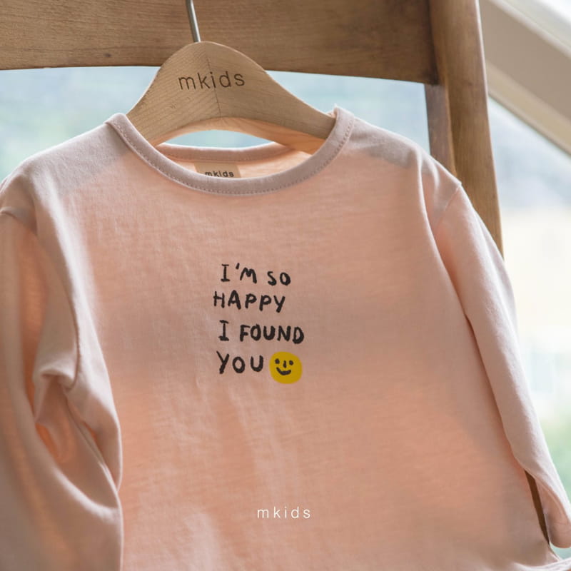 Mkids - Korean Children Fashion - #prettylittlegirls - Lettering Tee - 2