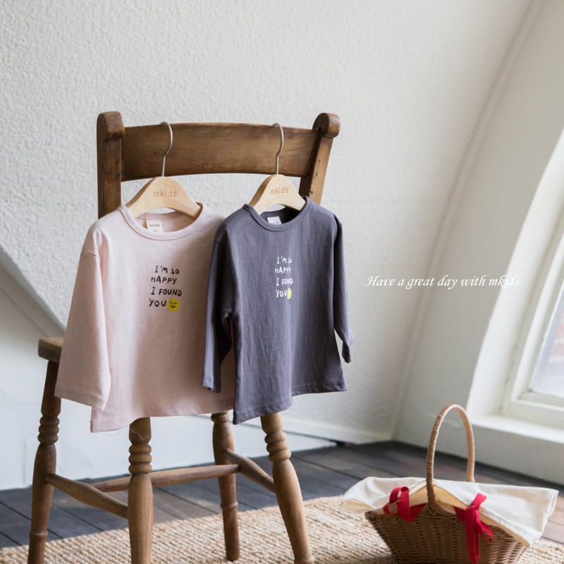 Mkids - Korean Children Fashion - #todddlerfashion - Lettering Tee - 4