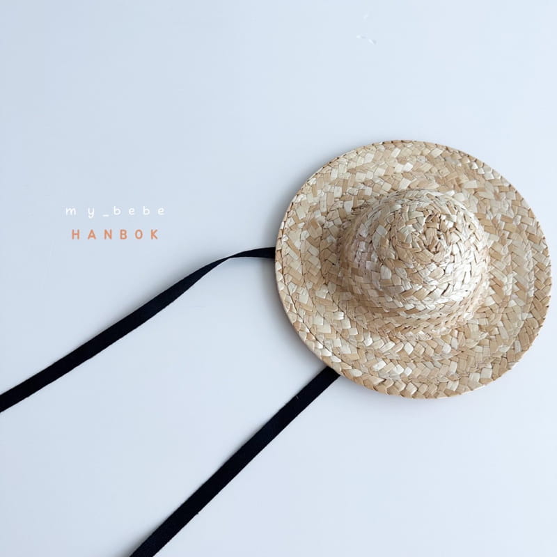 My Bebe - Korean Baby Fashion - #babylifestyle - Mini Straw Hat ~5y - 4