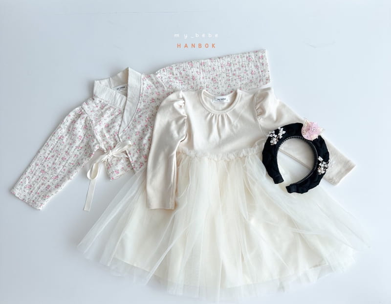 My Bebe - Korean Baby Fashion - #babyoutfit - Flower Hairband ~7y - 9