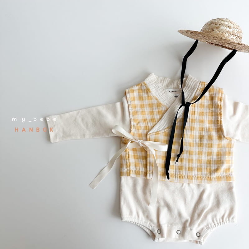 My Bebe - Korean Baby Fashion - #babywear - Mini Straw Hat ~5y - 8