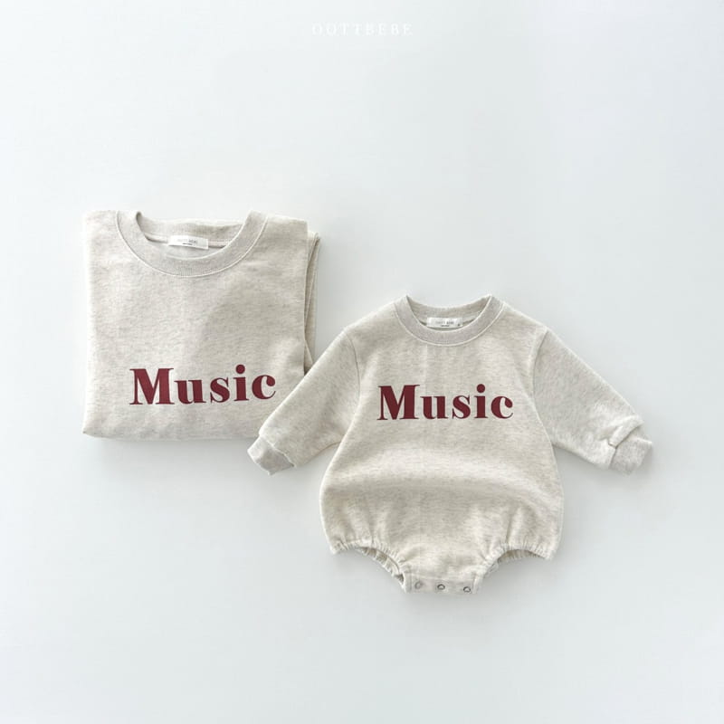 Oott Bebe - Korean Baby Fashion - #babyoutfit - Music Bodysuit - 10