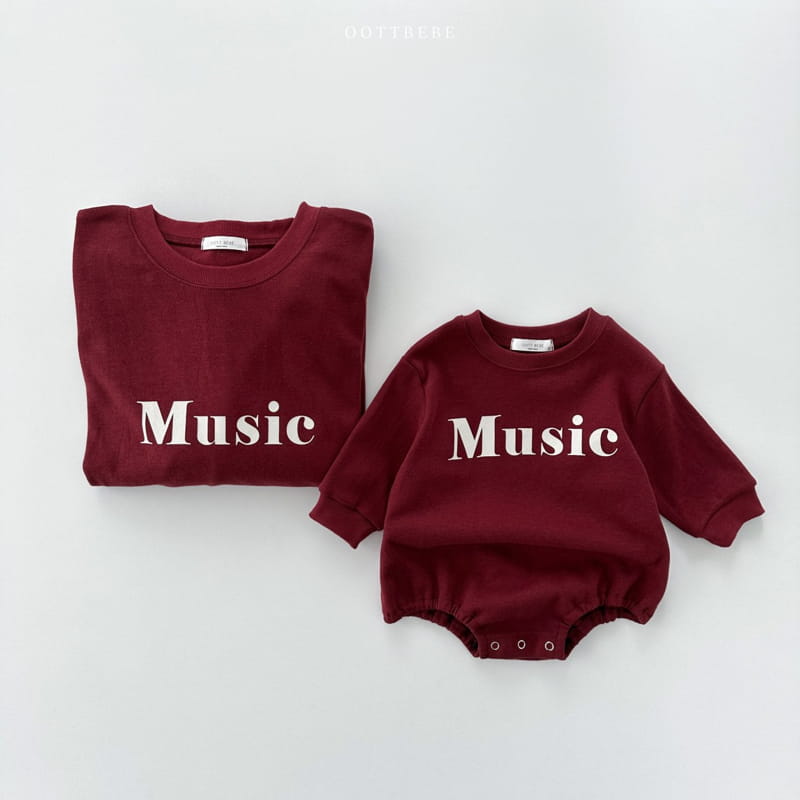 Oott Bebe - Korean Baby Fashion - #babywear - Music Bodysuit - 11