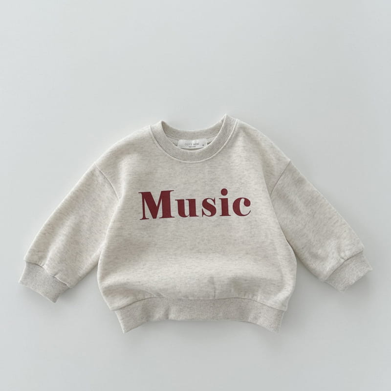 Oott Bebe - Korean Children Fashion - #designkidswear - Music Sweatshirt