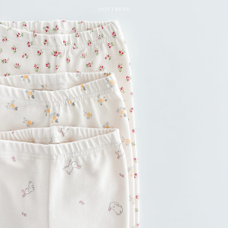 Oott Bebe - Korean Children Fashion - #discoveringself - Bunny Flower Easywear - 11