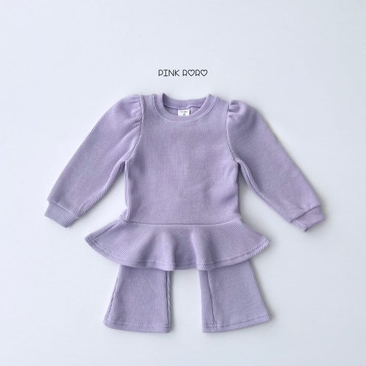 Pink Roro - Korean Children Fashion - #kidsstore - Princess Top Bottom Set - 2