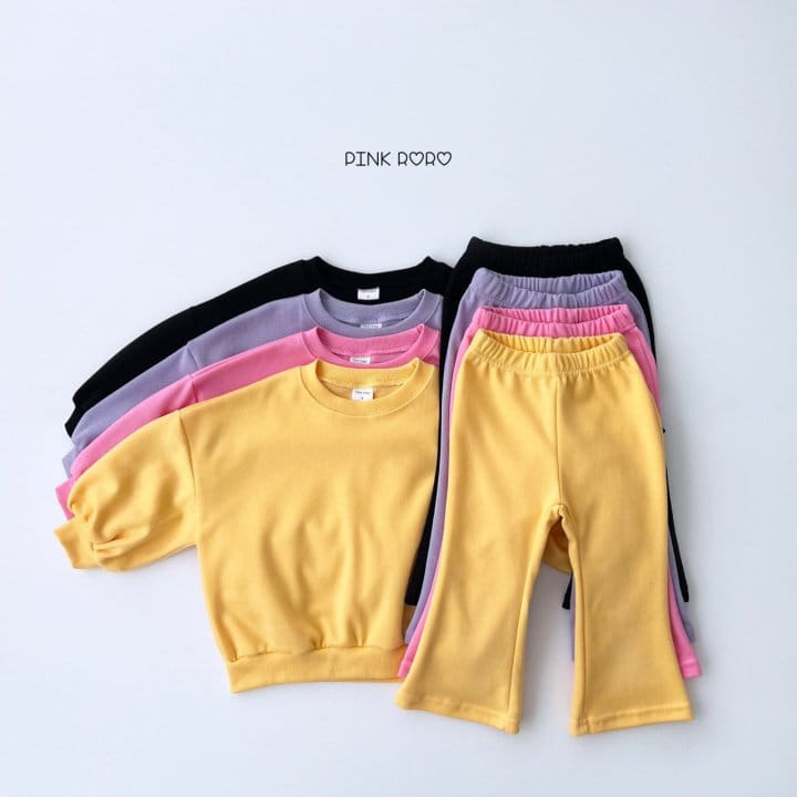 Pink Roro - Korean Children Fashion - #magicofchildhood - Roro Bootscuy Top Bottom Set - 5