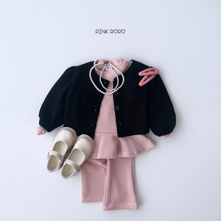 Pink Roro - Korean Children Fashion - #minifashionista - Lovely Knit Cardigan - 9