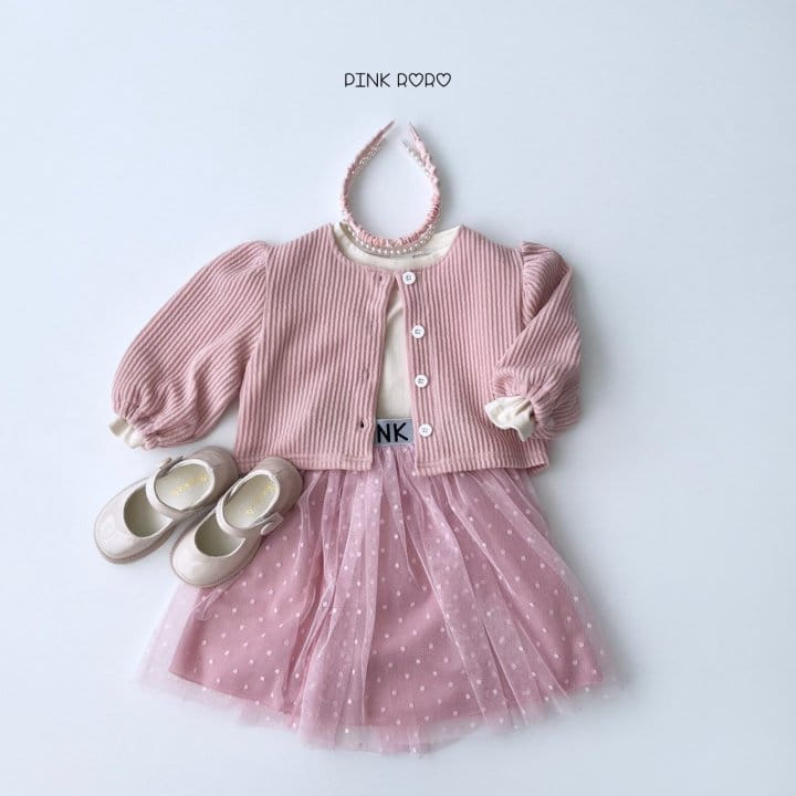 Pink Roro - Korean Children Fashion - #prettylittlegirls - Lovely Knit Cardigan - 10