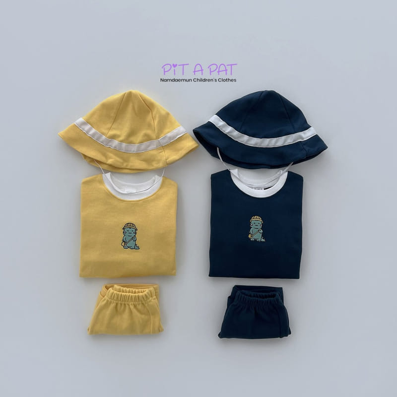 Pitapat - Korean Children Fashion - #childofig - Tirano Top Bottom Set - 3