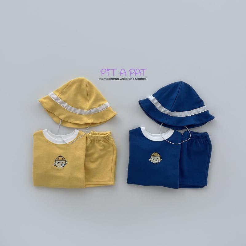 Pitapat - Korean Children Fashion - #childofig - Chick Top Bottom Set - 2