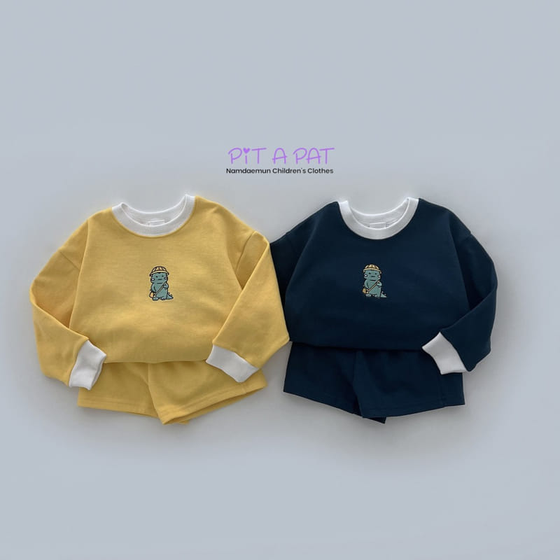 Pitapat - Korean Children Fashion - #childofig - Tirano Top Bottom Set - 4