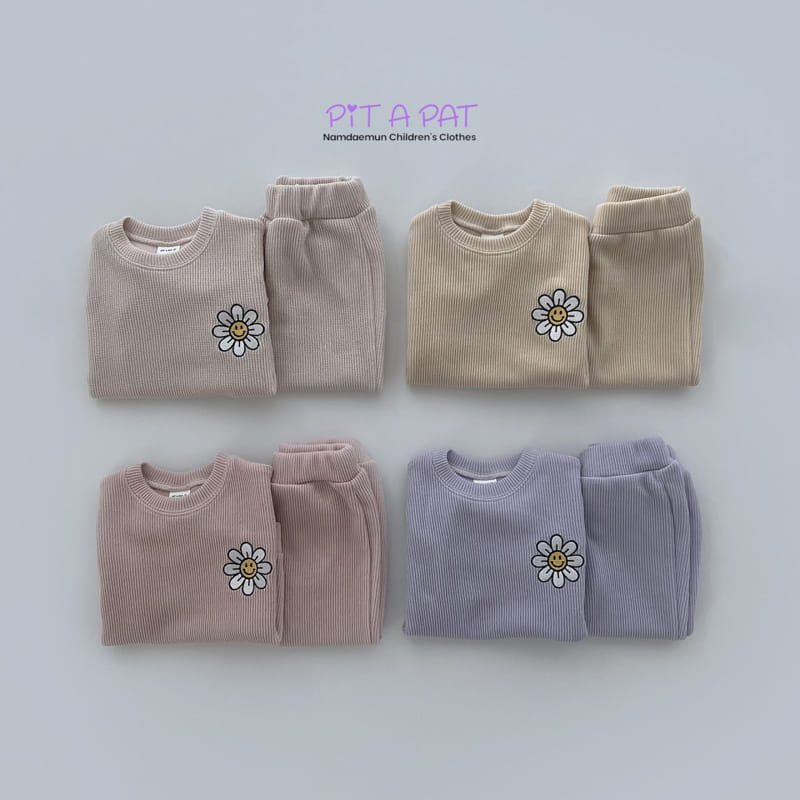 Pitapat - Korean Children Fashion - #discoveringself - Frisia Top Bottom Set - 2