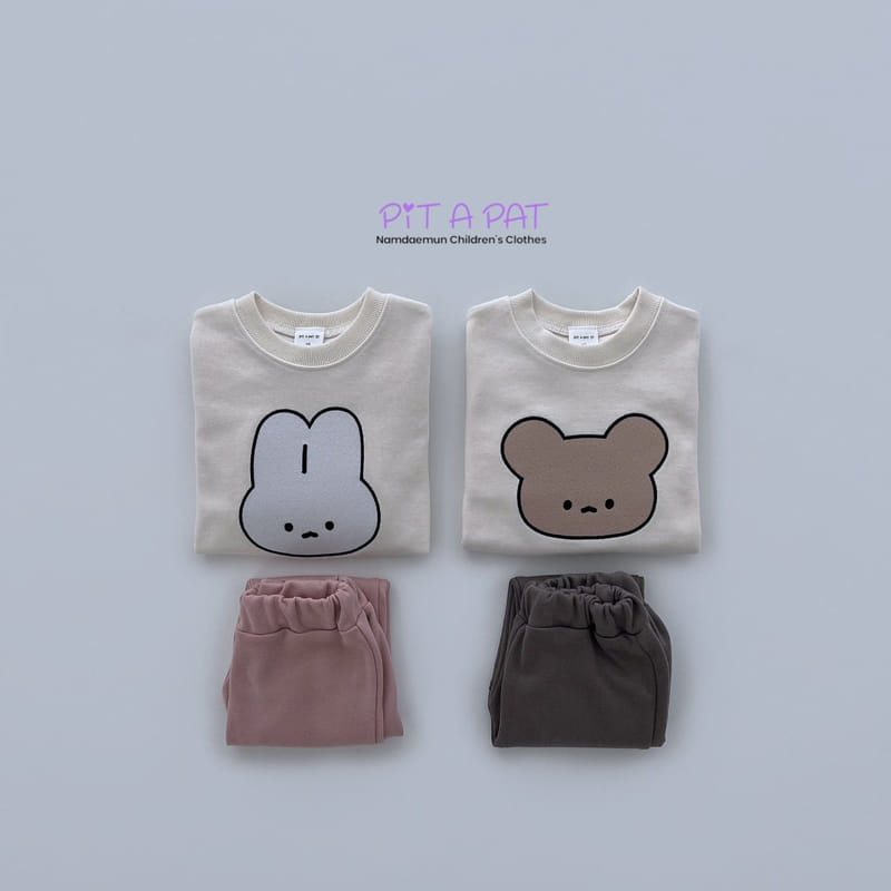 Pitapat - Korean Children Fashion - #discoveringself - Friends Fall Top Bottom Set