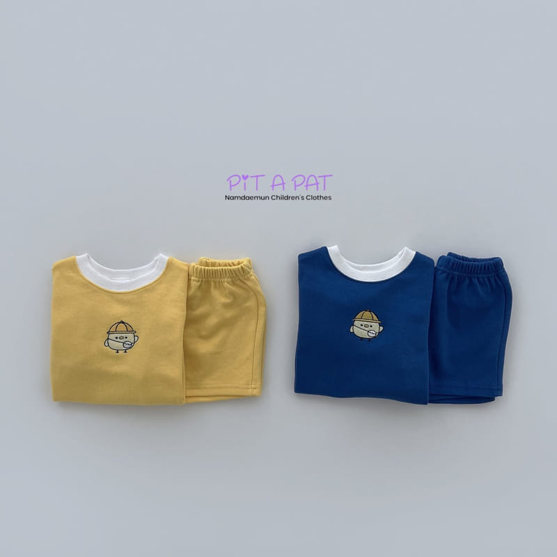 Pitapat - Korean Children Fashion - #stylishchildhood - Chick Top Bottom Set