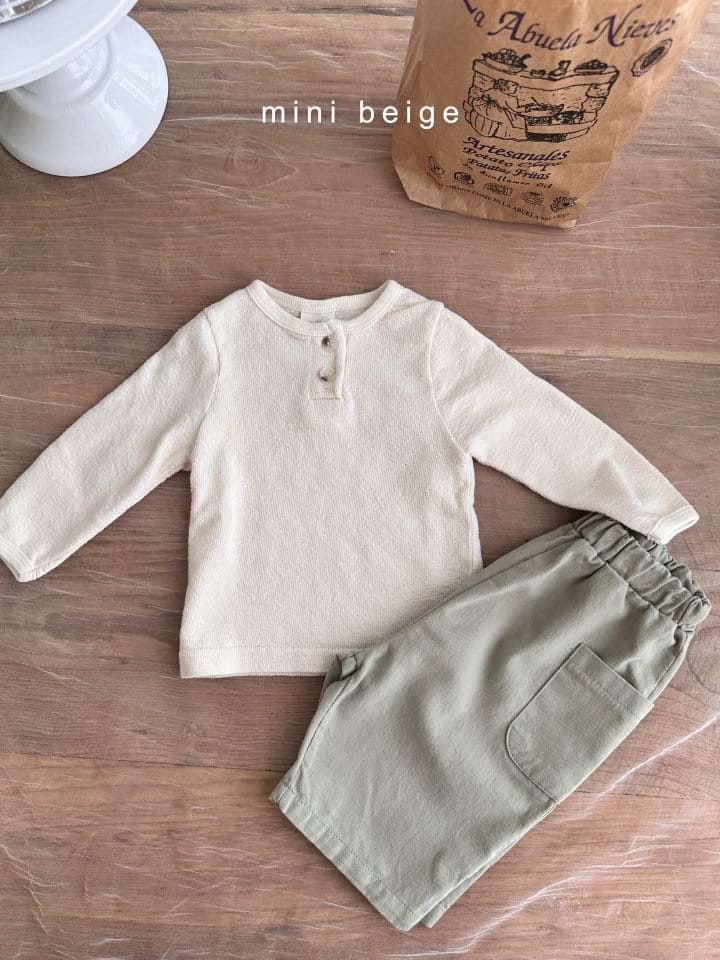 The Beige - Korean Baby Fashion - #babyfashion - Pocket Shorts - 5