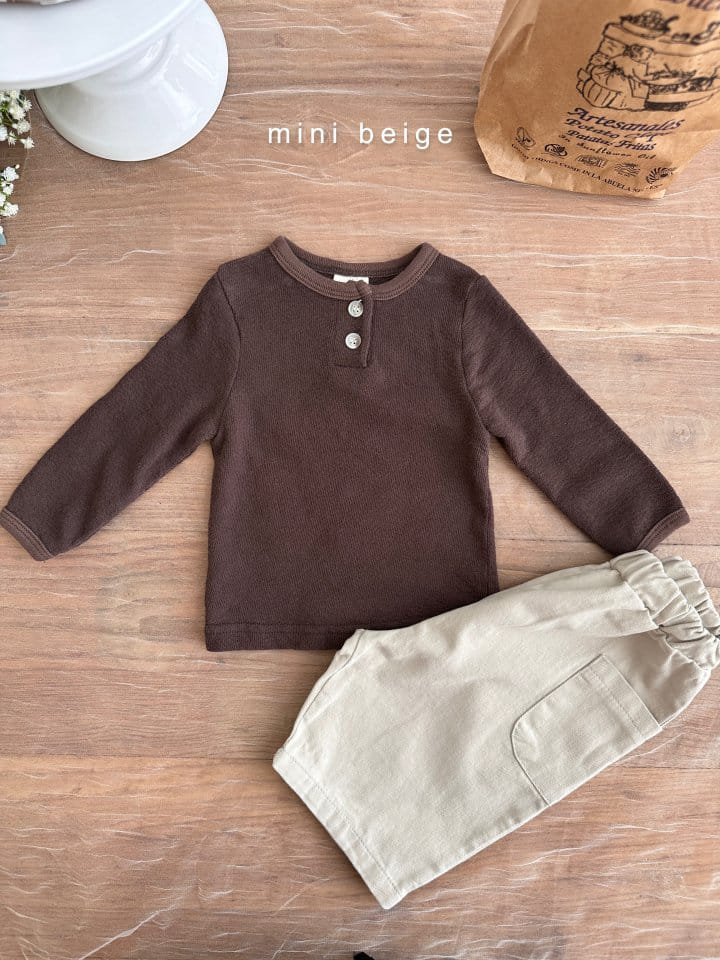 The Beige - Korean Baby Fashion - #babyfever - Pocket Shorts - 6