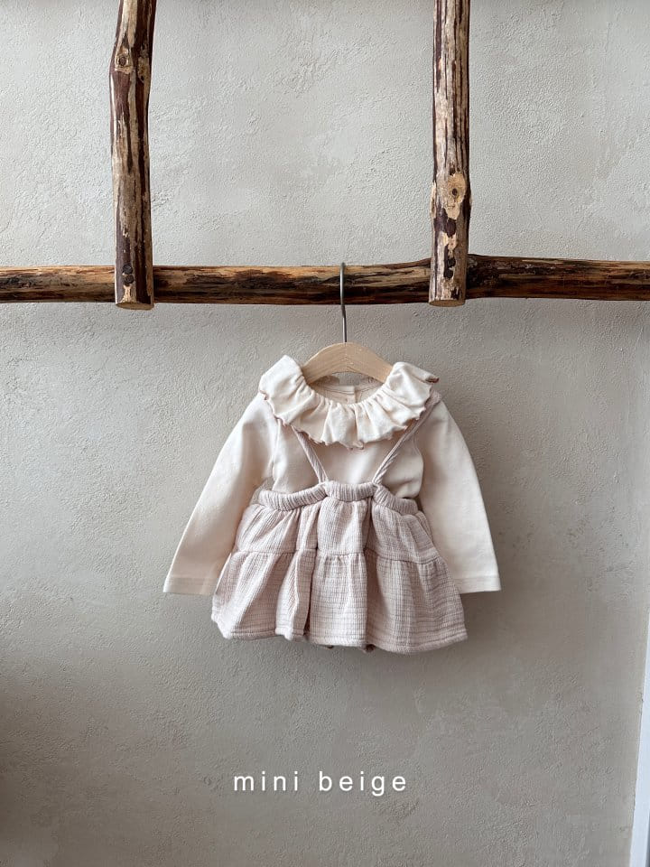 The Beige - Korean Baby Fashion - #babyfever - Frill Tee - 12