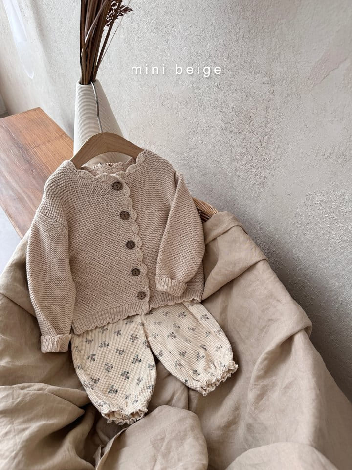 The Beige - Korean Baby Fashion - #babyfever - Knit Cardigan - 2