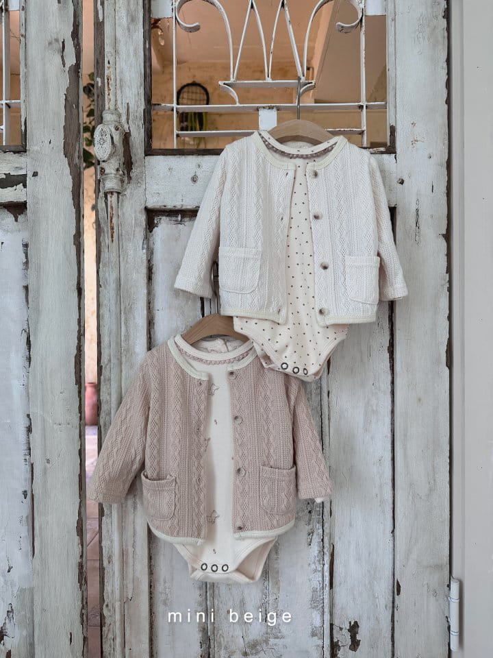 The Beige - Korean Baby Fashion - #babylifestyle - Sleeves Frill Bodysuit - 9